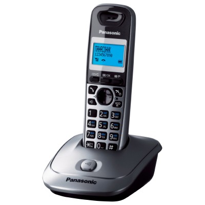 Радіотелефон DECT Panasonic KX-TG2511UAM, Metallic Радіотелефон DECT Panasonic KX-TG2511UAM, Metallic