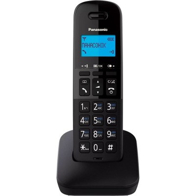 Радіотелефон DECT Panasonic KX-TGB610UAB, чорний Радіотелефон DECT Panasonic KX-TGB610UAB, чорний