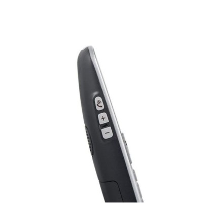Радіотелефон DECT Panasonic KX-TGE510RUS, чорно-сріблястий