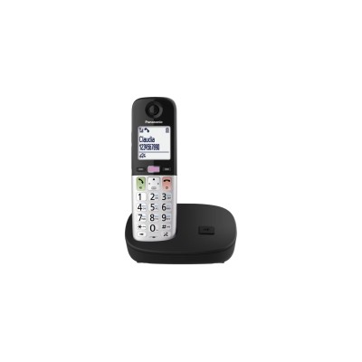 Радіотелефон DECT Panasonic KX-TGU410UCB, чорно-сріблястий