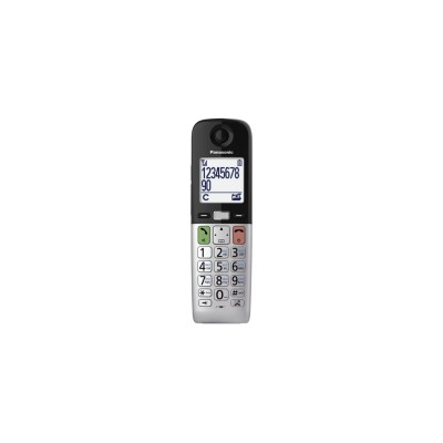 Радіотелефон DECT Panasonic KX-TGU410UCB, чорно-сріблястий