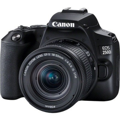 Цифр. фотокамера дзеркальна Canon EOS 250D kit 18-55 IS STM Black