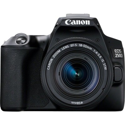 Цифр. фотокамера дзеркальна Canon EOS 250D kit 18-55 IS STM Black