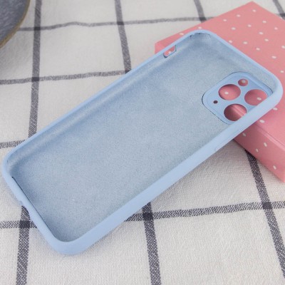 Чехол Silicone Case Full Camera Protective (AA) NO LOGO для Apple iPhone 12 Pro Max (6.7") Голубой / Lilac Blue Чехол Silicone Case Full Camera Protective (AA) NO LOGO для Apple iPhone 12 Pro Max (6.7") Голубой / Lilac Blue