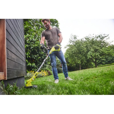 Тример садовий акумуляторний Ryobi ONE+ OLT1832 18В 25-30см телескоп.штанга регулювання кута нахилу 2.3кг без АКБ та ЗП