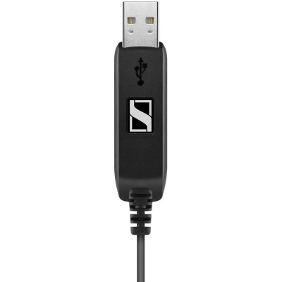 Гарнітура комп'ютерна моно On-Ear EPOS PC 7 Chat, USB, односпрямований, 2м, Чорний (1000431) Гарнітура комп'ютерна моно On-Ear EPOS PC 7 Chat, USB, односпрямований, 2м, Чорний (1000431)