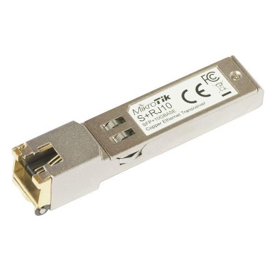 Мережевий адаптер (SFP+модуль) S+RJ10 MIKROTIK Мережевий адаптер (SFP+модуль) S+RJ10 MIKROTIK