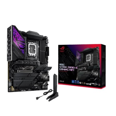 Материнcька плата ASUS ROG STRIX Z890-E GAMING WIFI s1851 Z890 4xDDR5 M.2 DP HDMI Wi-Fi BT ATX (90MB1IM0-M0EAY0) Материнcька плата ASUS ROG STRIX Z890-E GAMING WIFI s1851 Z890 4xDDR5 M.2 DP HDMI Wi-Fi BT ATX (90MB1IM0-M0EAY0)