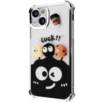 Чохол WAVE Winkie iPhone 13 silver/splash