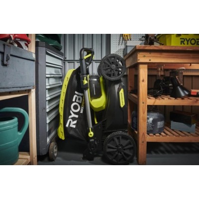 Газонокосарка акумуляторна Ryobi Max Power RY36LMX46A-150 36В акб 1х5А·год 46см 55л 25-75мм 22.5кг