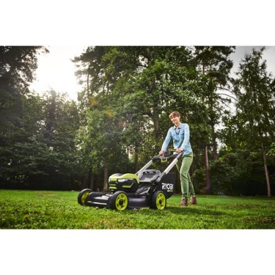 Газонокосарка акумуляторна Ryobi Max Power RY36LMXSP53A-160 36В акб 1х6А·год 53см 70л 20-100мм самохідна 30кг
