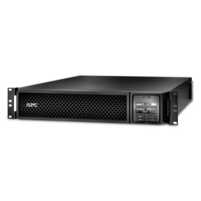 Джерело безперебійного живлення APC Smart-UPS Online 3000VA/2700W, RM 2U, LCD, USB, RS232, Network Card, 8xC13, 2xC19 (SRT3000RM