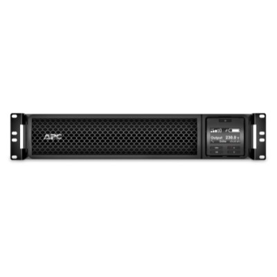 Джерело безперебійного живлення APC Smart-UPS Online 3000VA/2700W, RM 2U, LCD, USB, RS232, Network Card, 8xC13, 2xC19 (SRT3000RM