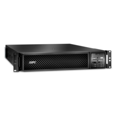 Джерело безперебійного живлення APC Smart-UPS Online 3000VA/2700W, RM 2U, LCD, USB, RS232, Network Card, 8xC13, 2xC19 (SRT3000RM