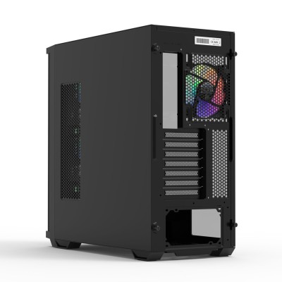 Корпус Zalman Z10 Plus без БЖ, 2xUSB3.0, 1xUSB Type-C, 3x140мм ARGB, 1x120мм ARGB, VGA 395мм, LCS ready, TG Side Panel, EATX, чо