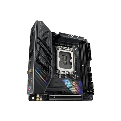 Материнcька плата ASUS ROG STRIX B760-I GAMING WIFI s1700 B760 2xDDR5 M.2 HDMI DP Wi-Fi BT mITX (90MB1D90-M1EAY0) Материнcька плата ASUS ROG STRIX B760-I GAMING WIFI s1700 B760 2xDDR5 M.2 HDMI DP Wi-Fi BT mITX (90MB1D90-M1EAY0)