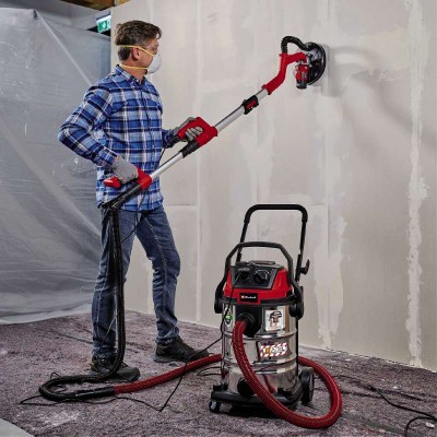 Пилосос професійний Einhell TE-VC 2230 SACL, 1400Вт, 220мБар, контейнер 30л, розетка, клас L, 9.15кг (2342465) Пилосос професійний Einhell TE-VC 2230 SACL, 1400Вт, 220мБар, контейнер 30л, розетка, клас L, 9.15кг (2342465)
