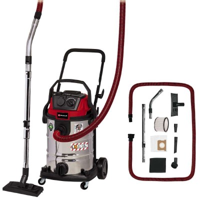 Пилосос професійний Einhell TE-VC 2230 SACL, 1400Вт, 220мБар, контейнер 30л, розетка, клас L, 9.15кг (2342465) Пилосос професійний Einhell TE-VC 2230 SACL, 1400Вт, 220мБар, контейнер 30л, розетка, клас L, 9.15кг (2342465)