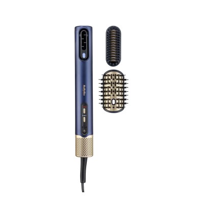 Стайлер Babyliss Air Wand, 1600Вт, темп.режимов-3, подвійна іонізація, 2 насадки, синій (AS6550E)