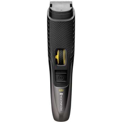 Тример Remington Style Series, для бороди і вусів, акум., роторний мотор, титан.напил., чорно-сірий (MB5000)