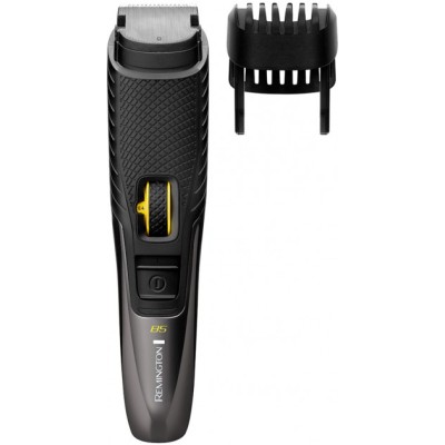 Тример Remington Style Series, для бороди і вусів, акум., роторний мотор, титан.напил., чорно-сірий (MB5000)