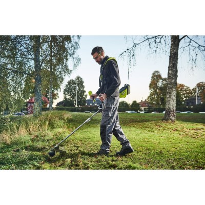 Тример садовий акумуляторний Max Power Ryobi RY36BCX30A-0 36В 30см ніж/ліска 40см ергоремені Vertebrae 4.7кг без АКБ та ЗП Тример садовий акумуляторний Max Power Ryobi RY36BCX30A-0 36В 30см ніж/ліска 40см ергоремені Vertebrae 4.7кг без АКБ та ЗП
