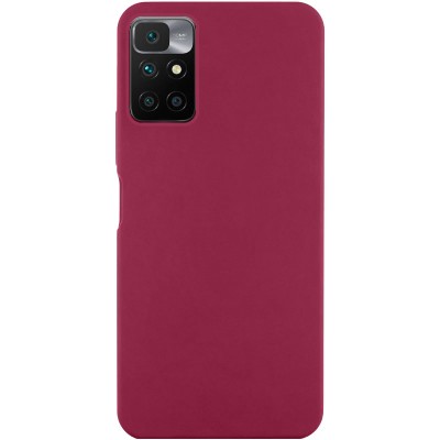 Чохол Silicone Cover Lakshmi (AA) для Xiaomi Redmi 10 Бордовий / Marsala Чохол Silicone Cover Lakshmi (AA) для Xiaomi Redmi 10 Бордовий / Marsala