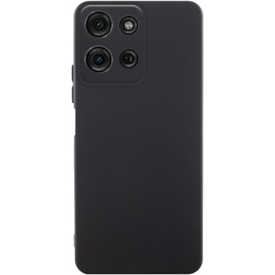 Чохол Silicone Cover Lakshmi Full Camera (AA) для Motorola Moto G75 5G Чорний / Black Чохол Silicone Cover Lakshmi Full Camera (AA) для Motorola Moto G75 5G Чорний / Black