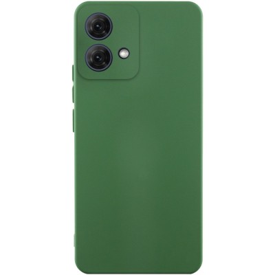 Чохол Silicone Cover Lakshmi Full Camera (AA) для Motorola Moto G84 Зелений / Dark green