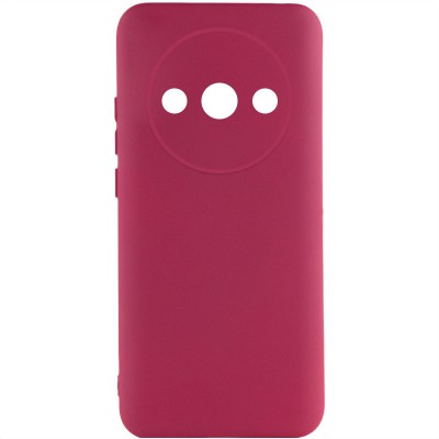 Чохол Silicone Cover Lakshmi Full Camera (AA) для Xiaomi Redmi A3 Бордовий / Marsala Чохол Silicone Cover Lakshmi Full Camera (AA) для Xiaomi Redmi A3 Бордовий / Marsala