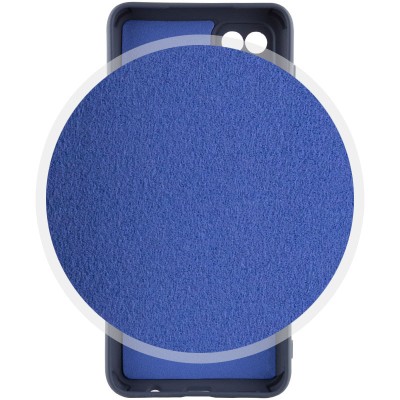 Чохол TPU GETMAN Liquid Silk Full Camera для Samsung Galaxy A12 Синій / Midnight Blue Чохол TPU GETMAN Liquid Silk Full Camera для Samsung Galaxy A12 Синій / Midnight Blue