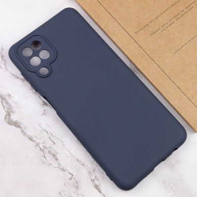 Чохол TPU GETMAN Liquid Silk Full Camera для Samsung Galaxy A12 Синій / Midnight Blue Чохол TPU GETMAN Liquid Silk Full Camera для Samsung Galaxy A12 Синій / Midnight Blue