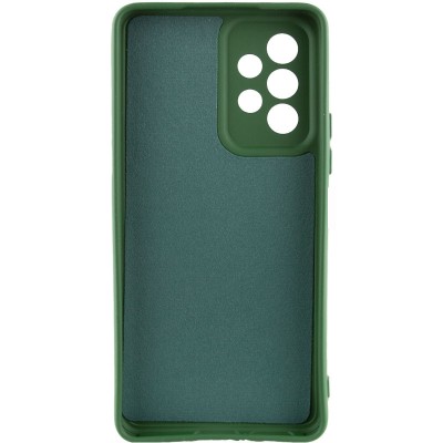 Чохол TPU GETMAN Liquid Silk Full Camera для Samsung Galaxy A23 4G Зелений / Dark green Чохол TPU GETMAN Liquid Silk Full Camera для Samsung Galaxy A23 4G Зелений / Dark green