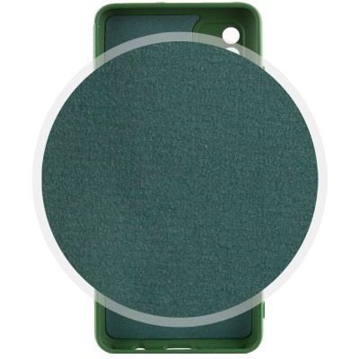 Чохол TPU GETMAN Liquid Silk Full Camera для Samsung Galaxy A51 Зелений / Dark green Чохол TPU GETMAN Liquid Silk Full Camera для Samsung Galaxy A51 Зелений / Dark green