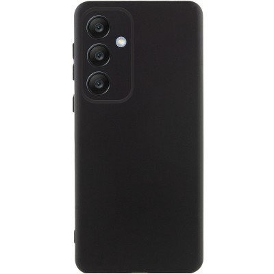 Чохол TPU GETMAN Liquid Silk Full Camera для Samsung Galaxy S24 FE Чорний / Black Чохол TPU GETMAN Liquid Silk Full Camera для Samsung Galaxy S24 FE Чорний / Black