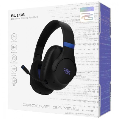 Бездротова ігрова гарнітура Proove Gaming Bliss (APP) white (GHBL00010002)