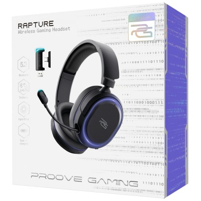 Бездротова ігрова гарнітура Proove Gaming Rapture (APP) white (GHRP00010002)