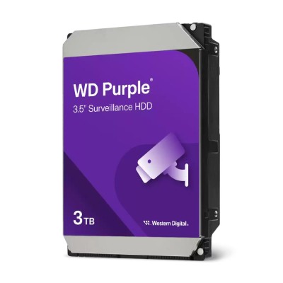 Запам’ятовувальний пристрій на жорстких дисках HDD SATA 3TB 6GB/S 256MB PURPLE WD33PURZ WDC