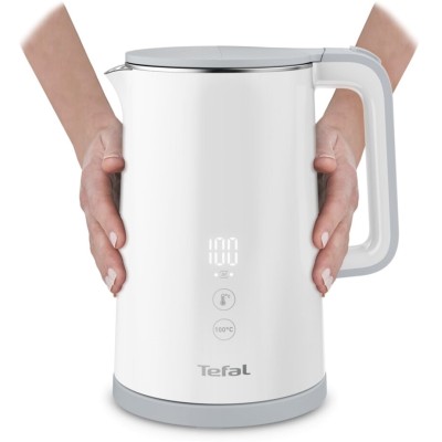 Електрочайник Tefal Sense kettle 1.7л, Strix, з подвійними стінками, 5 темп.реж, чорний (KO693110)