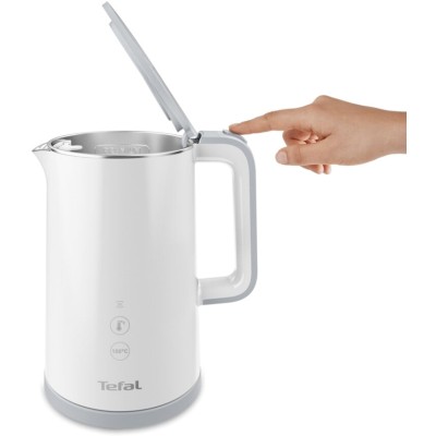 Електрочайник Tefal Sense kettle 1.7л, Strix, з подвійними стінками, 5 темп.реж, чорний (KO693110)