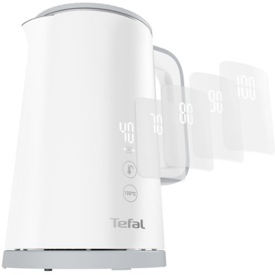 Електрочайник Tefal Sense kettle 1.7л, Strix, з подвійними стінками, 5 темп.реж, чорний (KO693110)