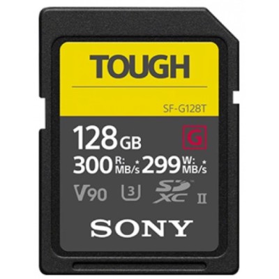 Карта пам'яті Sony SDXC 128GB C10 UHS-II U3 V90 R300/W299MB/s Tough (SFG1TG) Карта пам'яті Sony SDXC 128GB C10 UHS-II U3 V90 R300/W299MB/s Tough (SFG1TG)