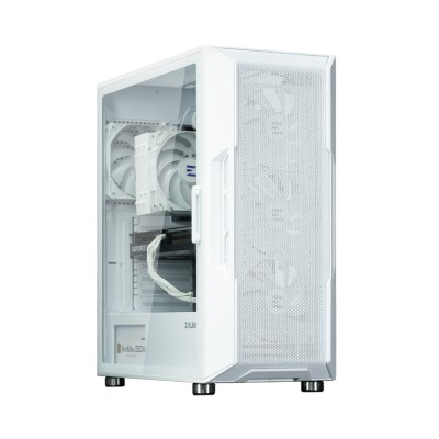 Корпус Zalman I3 Neo ARGB без БЖ, 2xUSB3.0, 1xUSB2.0, 4x120мм ARGB, VGA 355мм, LCS ready, TG Side Panel, ATX, білий (I3NEOARGBWH