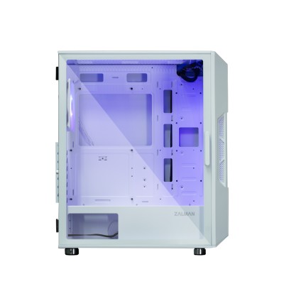 Корпус Zalman I3 Neo ARGB без БЖ, 2xUSB3.0, 1xUSB2.0, 4x120мм ARGB, VGA 355мм, LCS ready, TG Side Panel, ATX, білий (I3NEOARGBWH