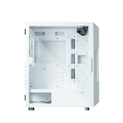 Корпус Zalman I3 Neo ARGB без БЖ, 2xUSB3.0, 1xUSB2.0, 4x120мм ARGB, VGA 355мм, LCS ready, TG Side Panel, ATX, білий (I3NEOARGBWH