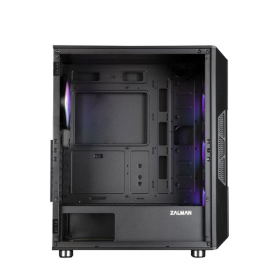 Корпус Zalman I3 Neo без БЖ, 1xUSB3.0, 2xUSB2.0, 4x120мм RGB, VGA 355мм, LCS ready, TG Side Panel, ATX, чорний (I3NEOBLACK)