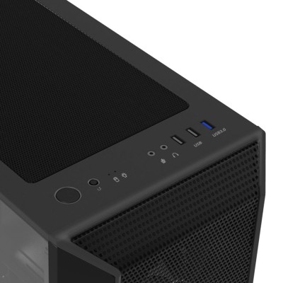 Корпус Zalman I3 Neo без БЖ, 1xUSB3.0, 2xUSB2.0, 4x120мм RGB, VGA 355мм, LCS ready, TG Side Panel, ATX, чорний (I3NEOBLACK)