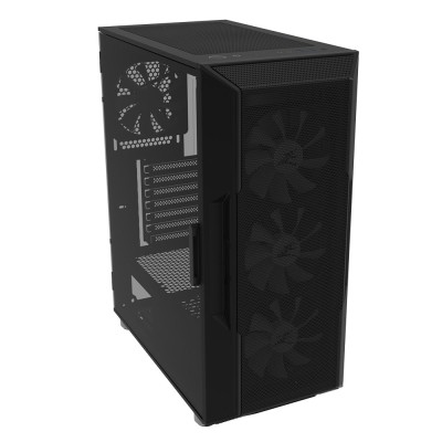 Корпус Zalman I3 Neo без БЖ, 1xUSB3.0, 2xUSB2.0, 4x120мм RGB, VGA 355мм, LCS ready, TG Side Panel, ATX, чорний (I3NEOBLACK)