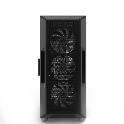Корпус Zalman I3 Neo без БЖ, 1xUSB3.0, 2xUSB2.0, 4x120мм RGB, VGA 355мм, LCS ready, TG Side Panel, ATX, чорний (I3NEOBLACK)