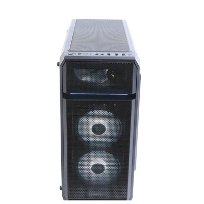 Корпус Zalman N5 OF без БЖ, 1xUSB3.0, 2xUSB2.0, 3x120мм white LED, VGA 365мм, LCS ready, Acrylic Side Panel, ATX, чорний (N5OF)